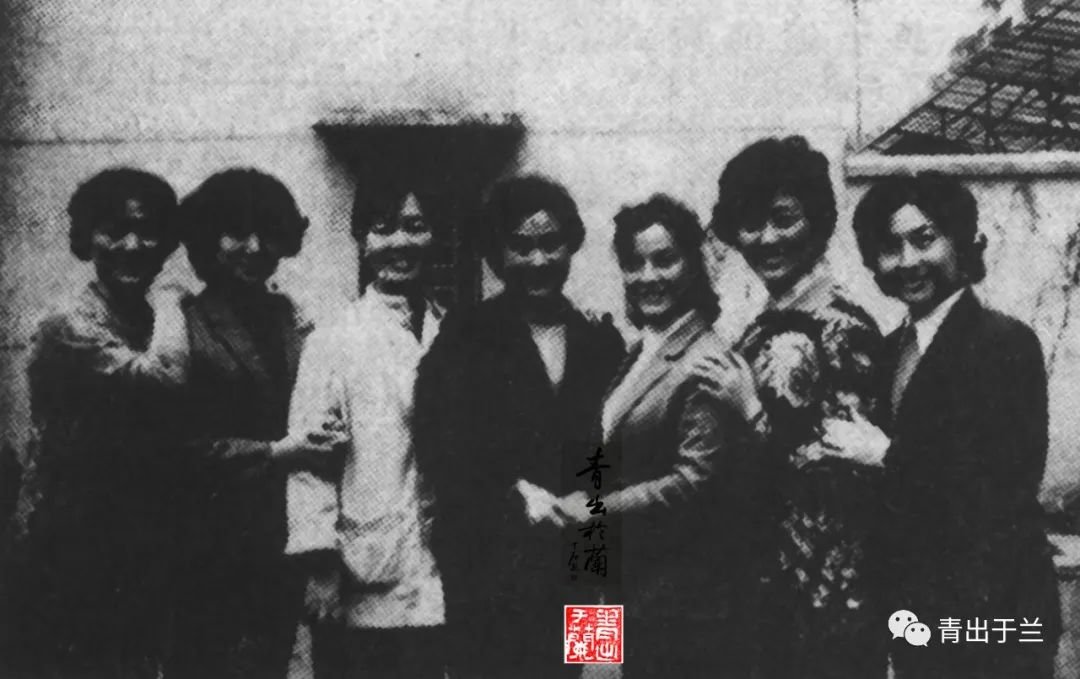 被譽為中國昆劇“七仙女”的名旦(自左至右):梁谷音、華文漪、洪雪飛、張繼青、王芝泉、蔡瑤銑、王奉梅。潘偉民 攝